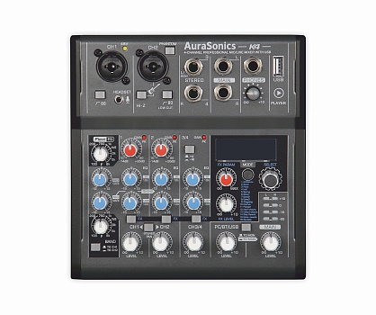 AuraSonics K4 компактный микшерный пульт в Ивантеевке