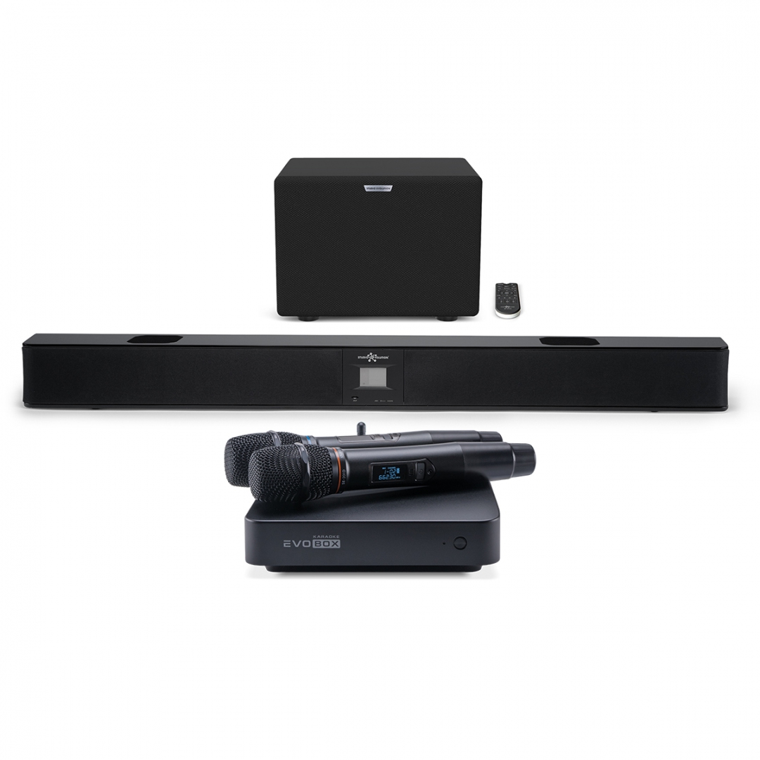 караоке-комплект EVOBOX Plus + EvoSound Bar (саундбар с караоке) в Ивантеевке