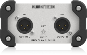 Klark Teknik DI 22P пассивный стерео директ-бокс в Ивантеевке