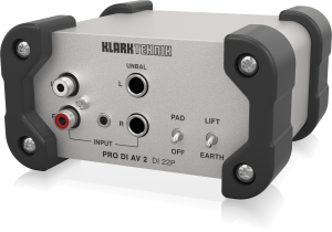 Klark Teknik DI 22P пассивный стерео директ-бокс в Ивантеевке