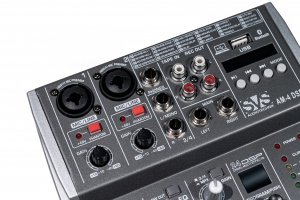 SVS Audiotechnik mixers AM-4 DSP Аналоговый микшерный пульт, 4-канала в Ивантеевке